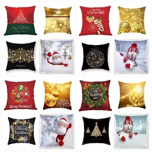 16 pcs Christmas pillow cover